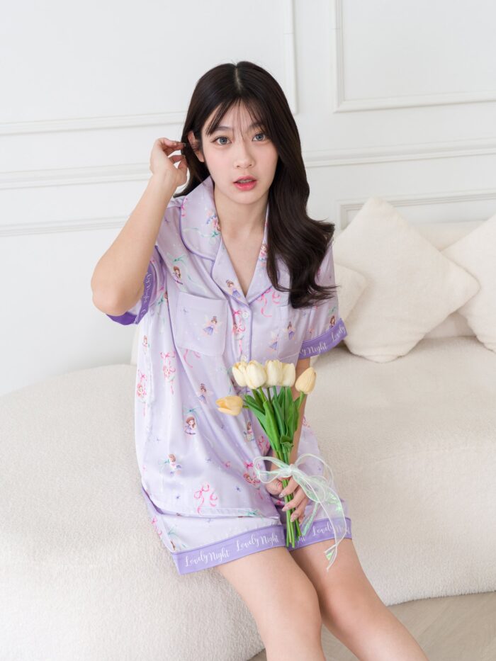 ชุดนอน LovelyNight แขนสั้น-ขาสั้น Little Angel A28 - Image 8
