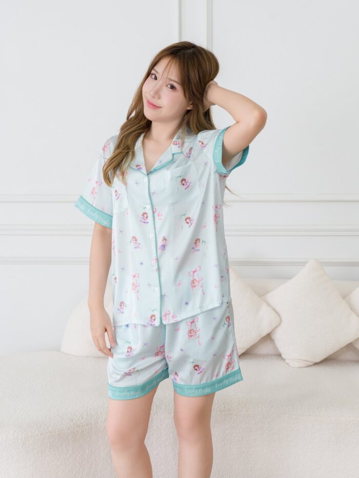 ชุดนอน LovelyNight แขนสั้น-ขาสั้น Little Angel A28 - Image 6