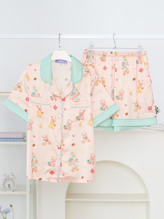 ชุดนอน LovelyNight แขนสั้น-ขาสั้น Teddy Bear A29 - Image 8