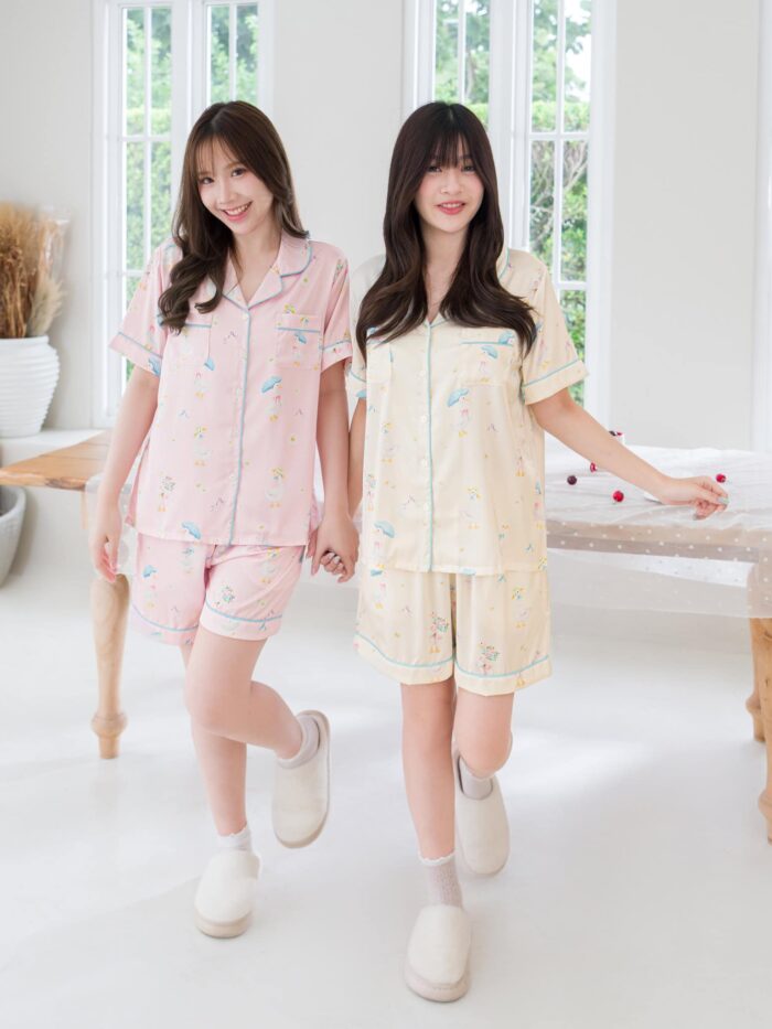 ชุดนอน LovelyNight แขนสั้น-ขาสั้น Cozy Duck A30 - Image 11