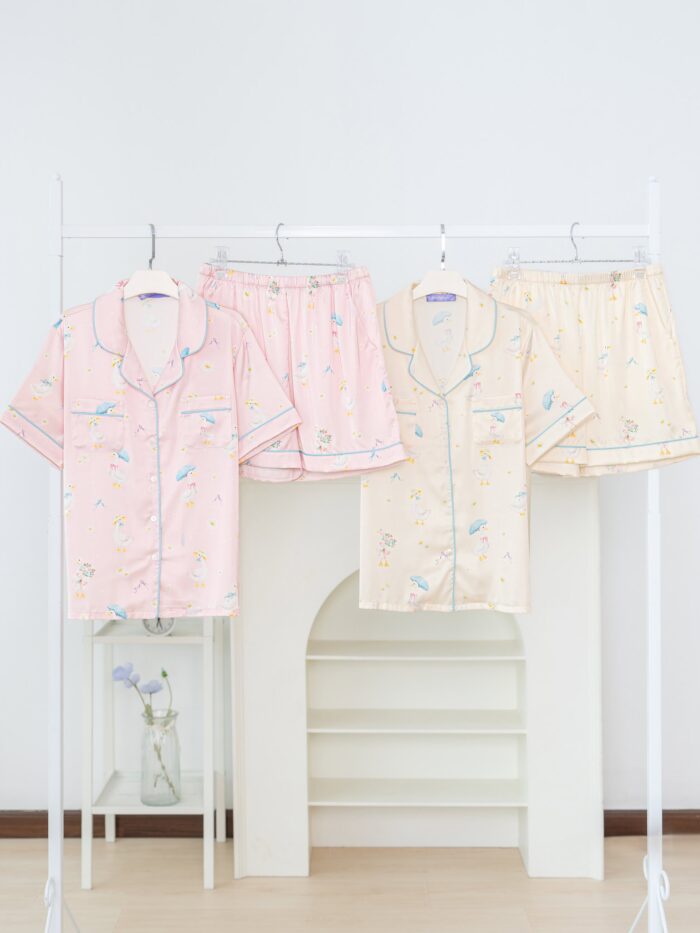 ชุดนอน LovelyNight แขนสั้น-ขาสั้น Cozy Duck A30 - Image 12