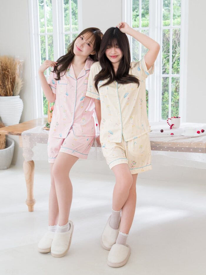 ชุดนอน LovelyNight แขนสั้น-ขาสั้น Cozy Duck A30 - Image 6