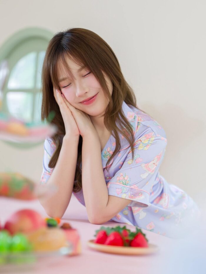 ชุดนอน LovelyNight แขนสั้น-ขาสั้น Dreamy Cake A32 - Image 2