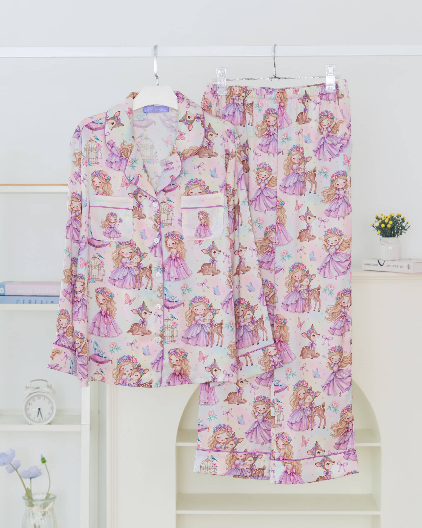 ชุดนอน LovelyNight แขนยาว-ขายาว Princess B15 - Image 10