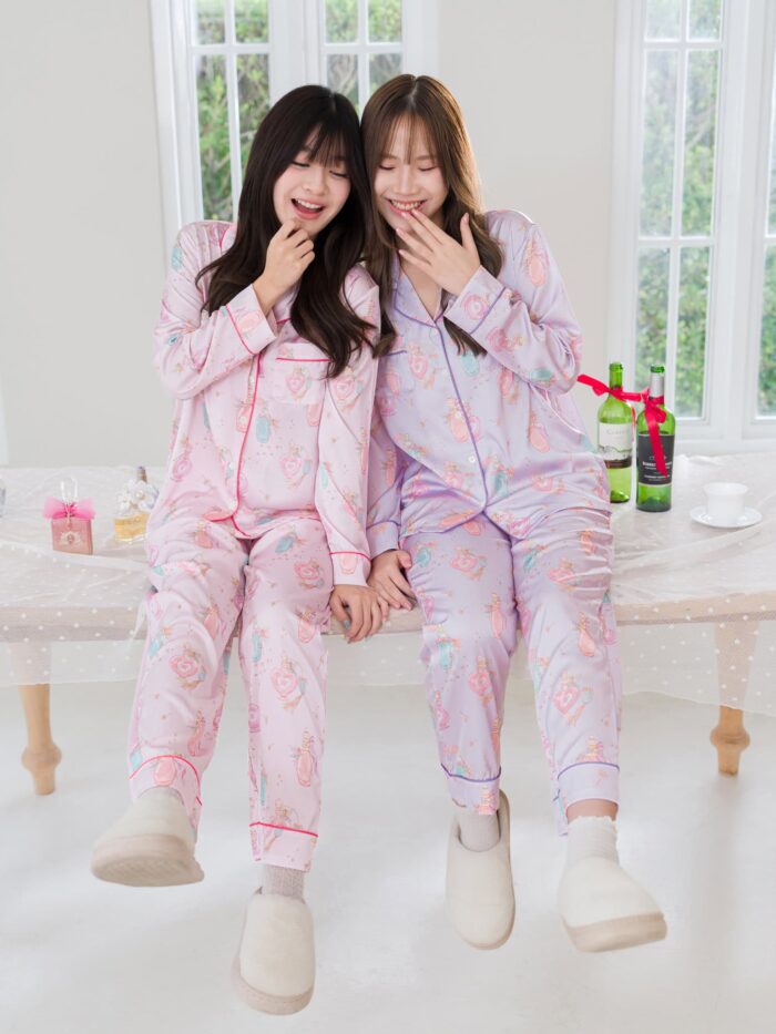 ชุดนอน LovelyNight แขนยาว-ขายาว Perfume B27