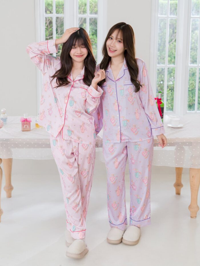 ชุดนอน LovelyNight แขนยาว-ขายาว Perfume B27 - Image 11
