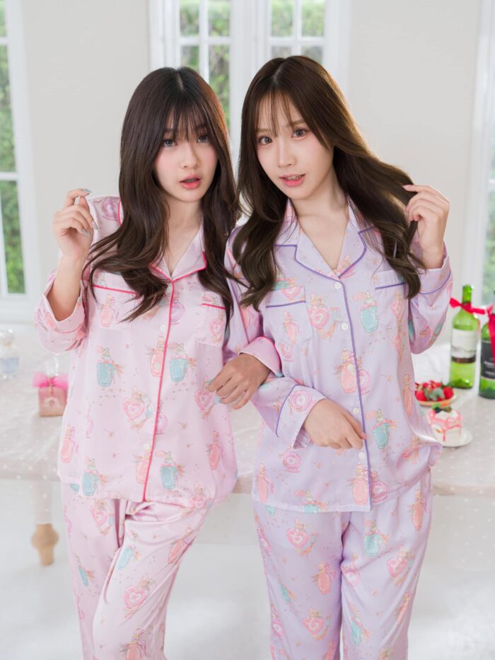 ชุดนอน LovelyNight แขนยาว-ขายาว Perfume B27 - Image 5