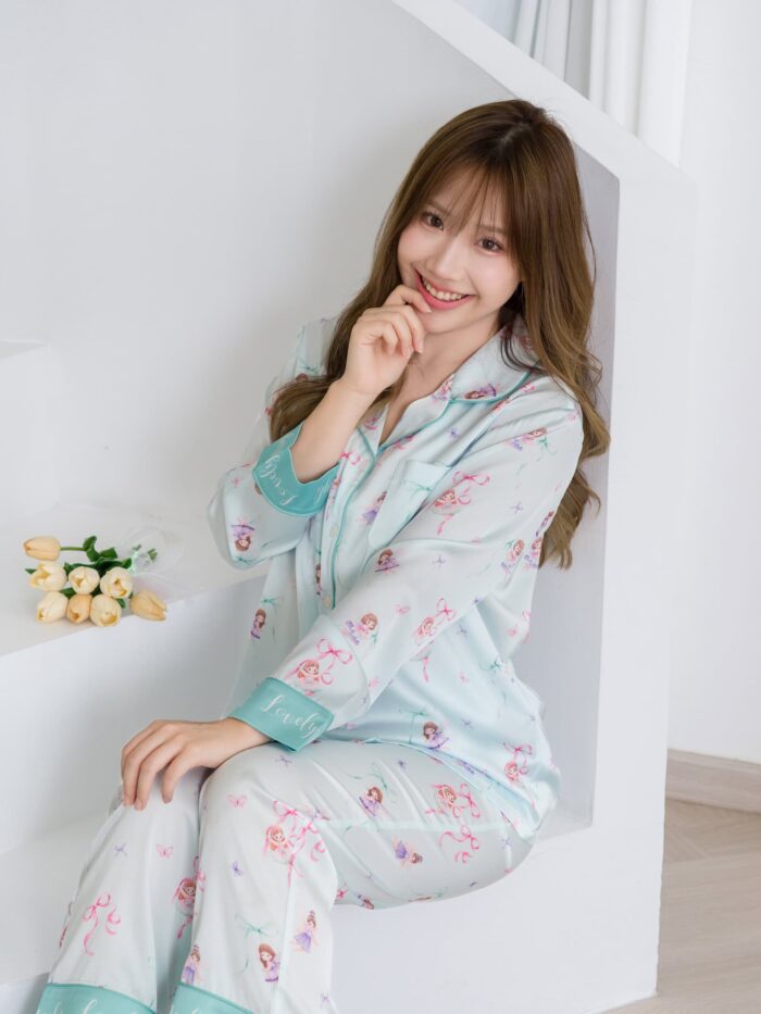 ชุดนอน LovelyNight แขนยาว-ขายาว Little Angel B28 - Image 7