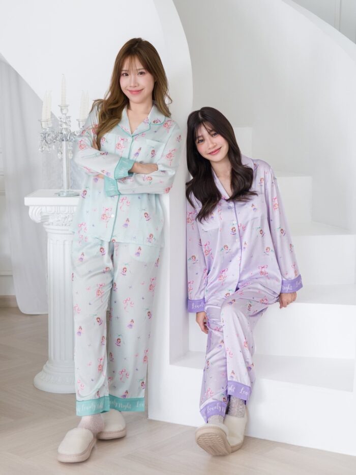 ชุดนอน LovelyNight แขนยาว-ขายาว Little Angel B28
