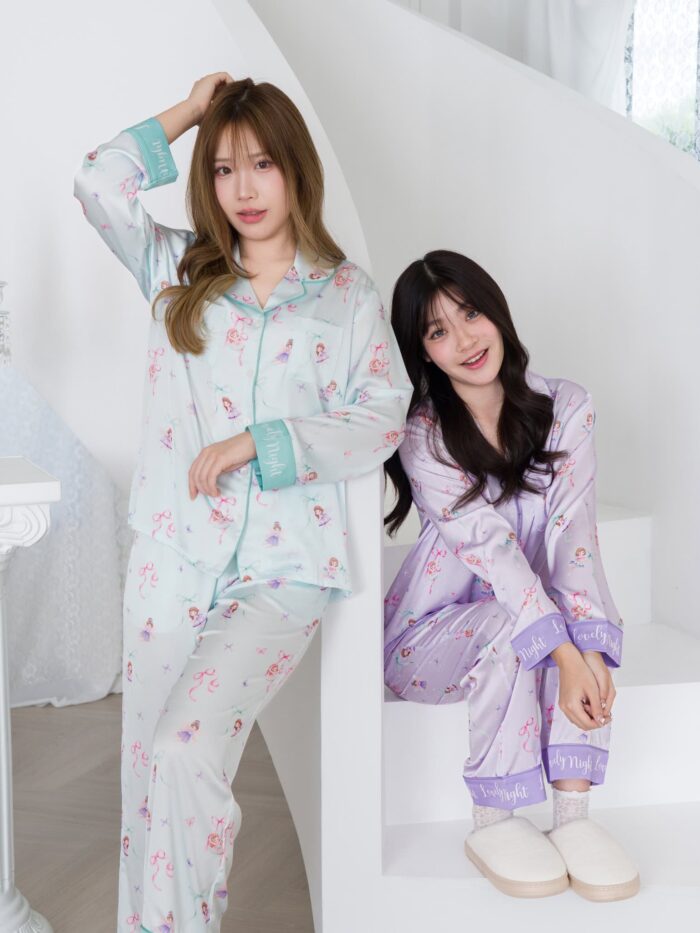ชุดนอน LovelyNight แขนยาว-ขายาว Little Angel B28 - Image 5