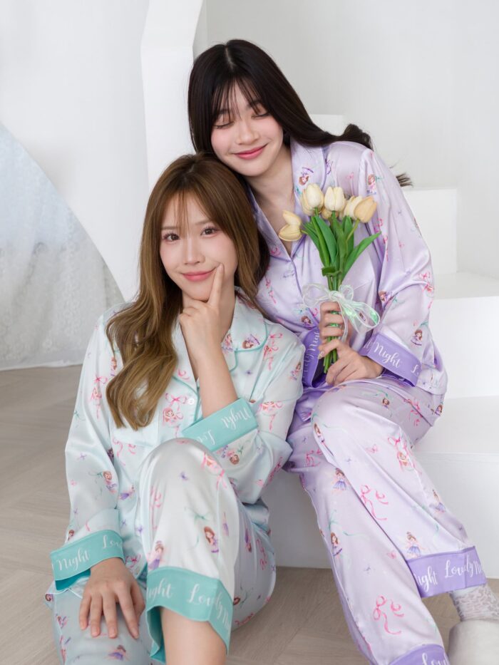 ชุดนอน LovelyNight แขนยาว-ขายาว Little Angel B28 - Image 3