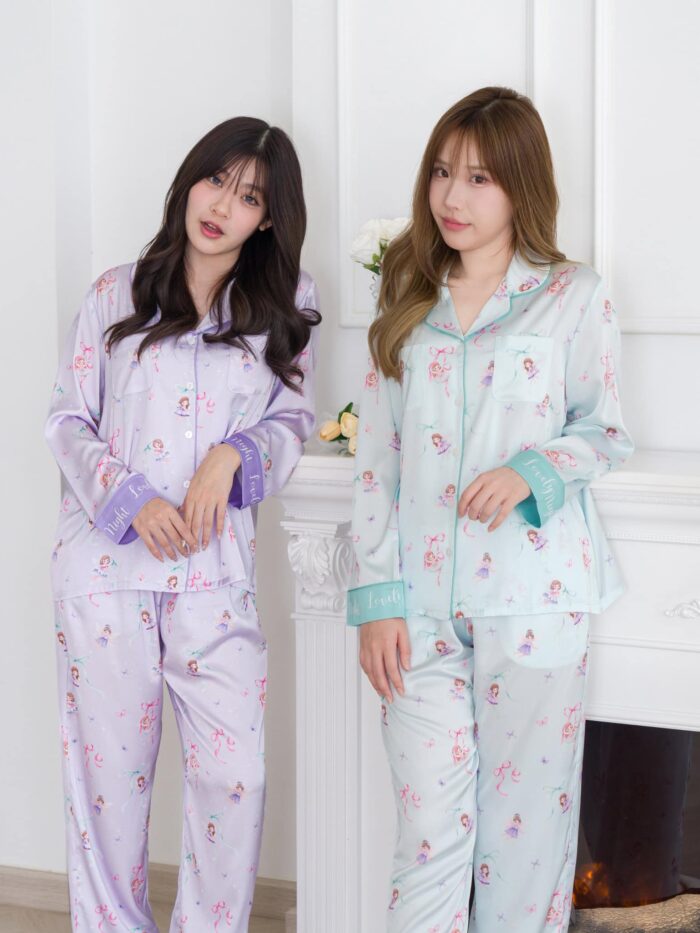 ชุดนอน LovelyNight แขนยาว-ขายาว Little Angel B28 - Image 2