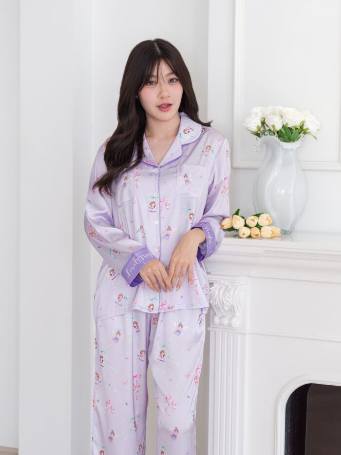 ชุดนอน LovelyNight แขนยาว-ขายาว Little Angel B28 - Image 9