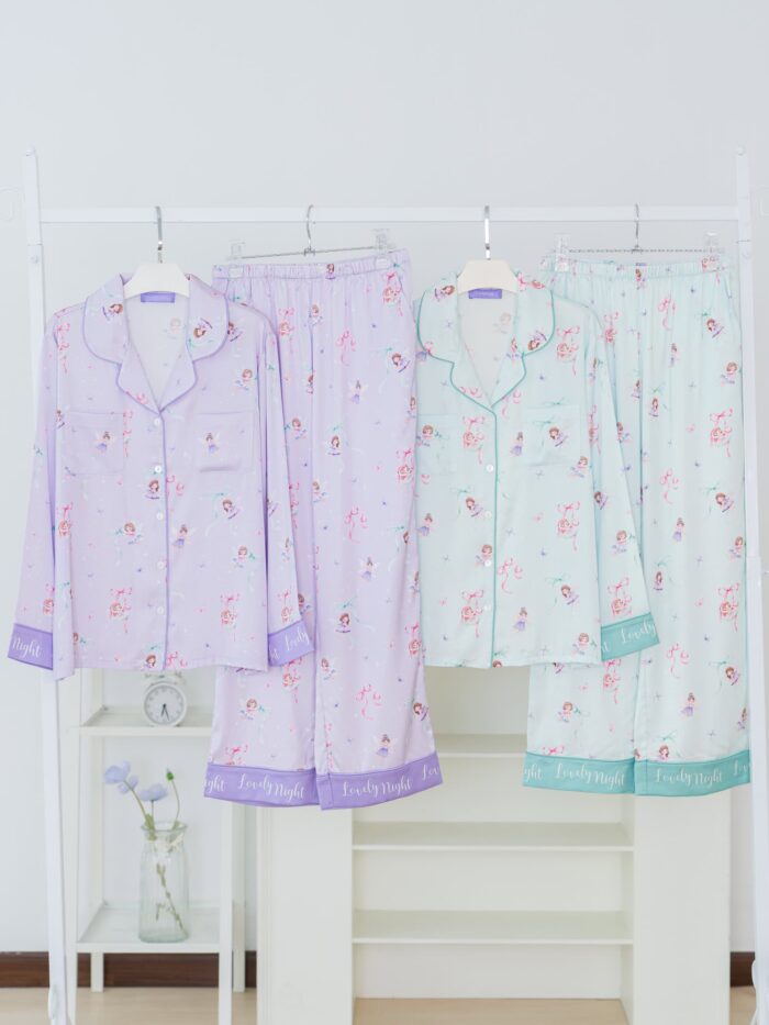 ชุดนอน LovelyNight แขนยาว-ขายาว Little Angel B28 - Image 10