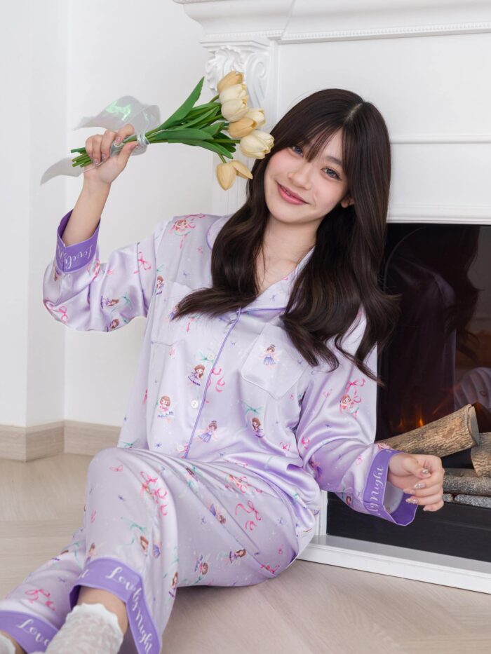 ชุดนอน LovelyNight แขนยาว-ขายาว Little Angel B28 - Image 8