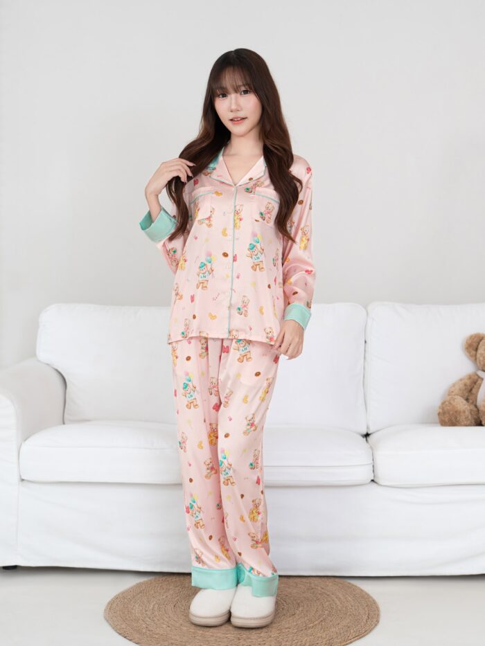 ชุดนอน LovelyNight แขนยาว-ขายาว Teddy Bear B29 - Image 7