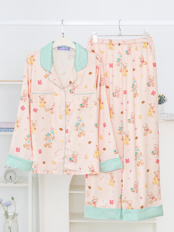 ชุดนอน LovelyNight แขนยาว-ขายาว Teddy Bear B29 - Image 8