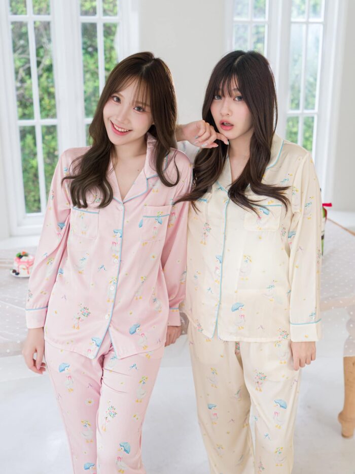 ชุดนอน LovelyNight แขนยาว-ขายาว Cozy Duck B30 - Image 2