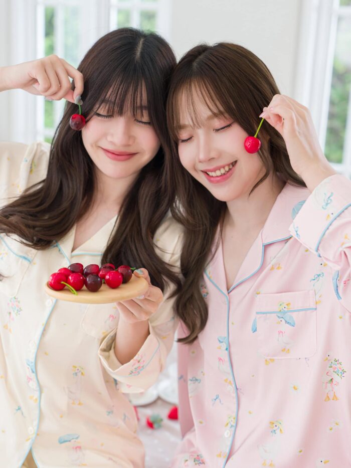 ชุดนอน LovelyNight แขนยาว-ขายาว Cozy Duck B30 - Image 3