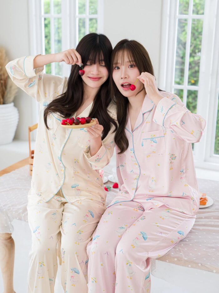 ชุดนอน LovelyNight แขนยาว-ขายาว Cozy Duck B30 - Image 5