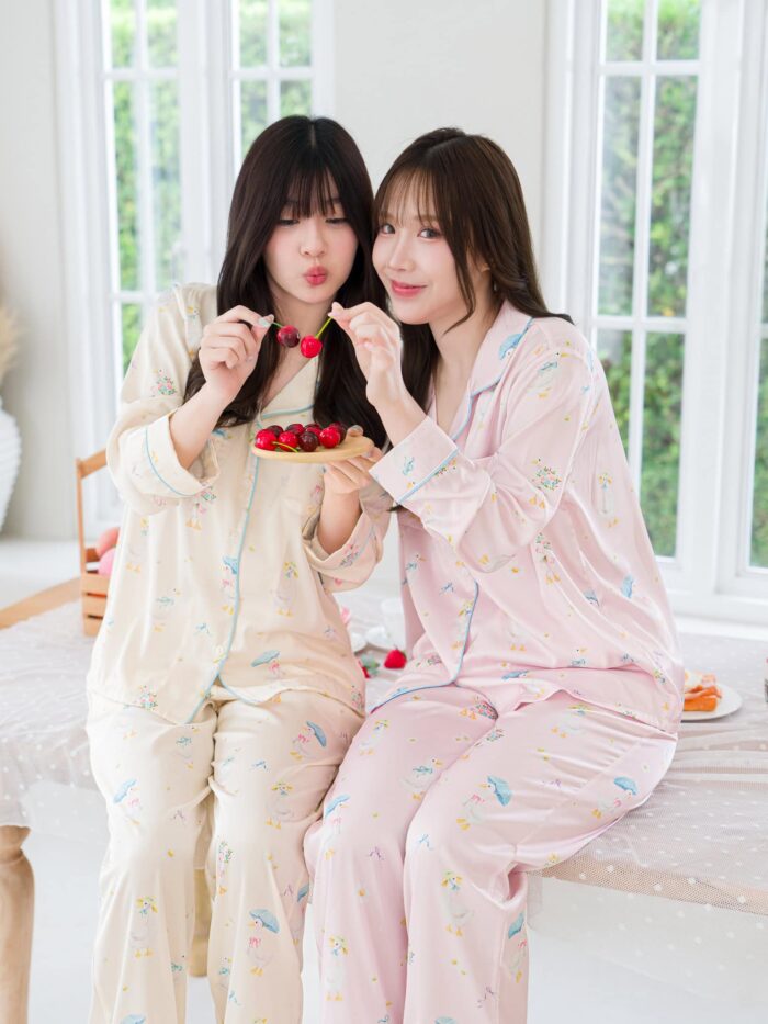 ชุดนอน LovelyNight แขนยาว-ขายาว Cozy Duck B30 - Image 6