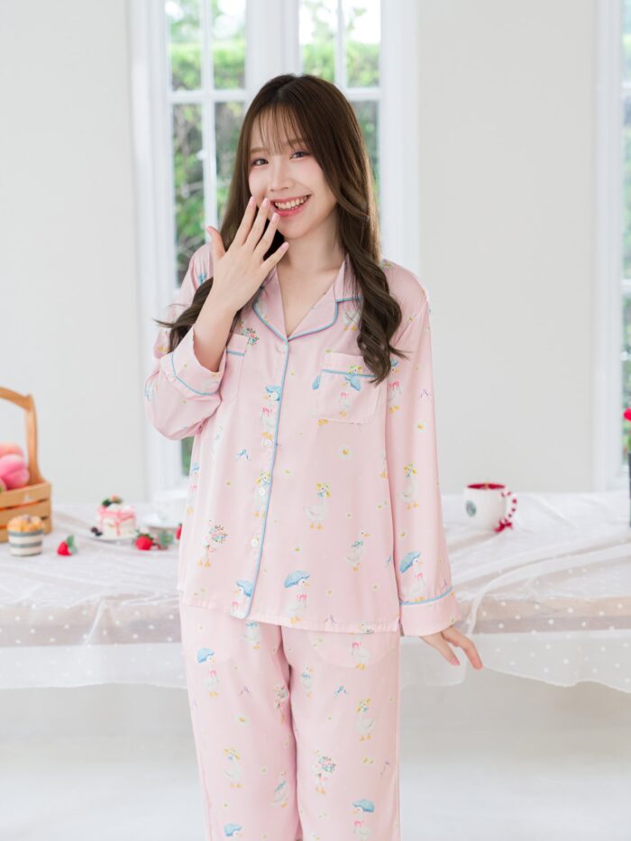 ชุดนอน LovelyNight แขนยาว-ขายาว Cozy Duck B30 - Image 7