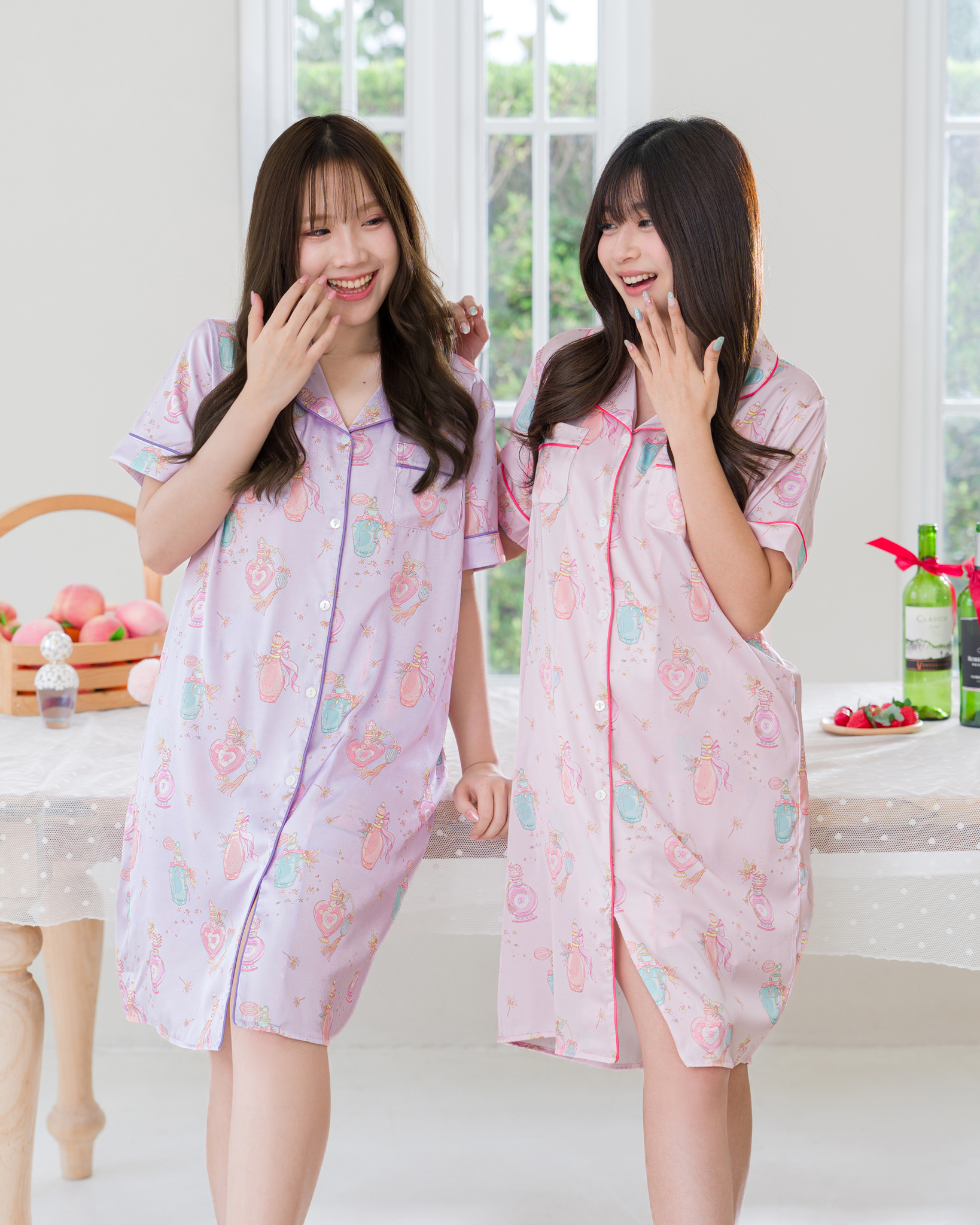 ชุดนอน LovelyNight กระโปรง Perfume C27
