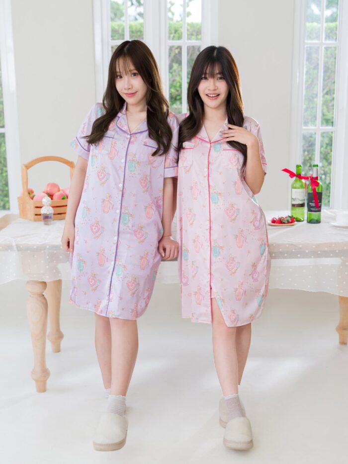 ชุดนอน LovelyNight กระโปรง Perfume C27 - Image 11