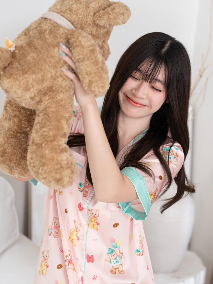 ชุดนอน LovelyNight กระโปรง Teddy Bear C29 - Image 4