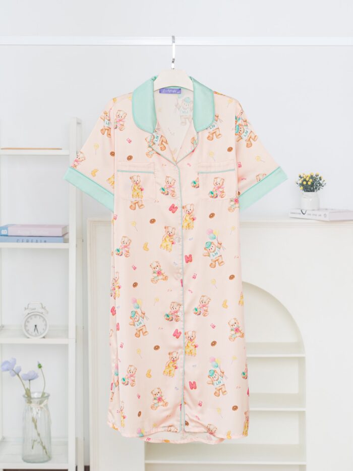ชุดนอน LovelyNight กระโปรง Teddy Bear C29 - Image 8
