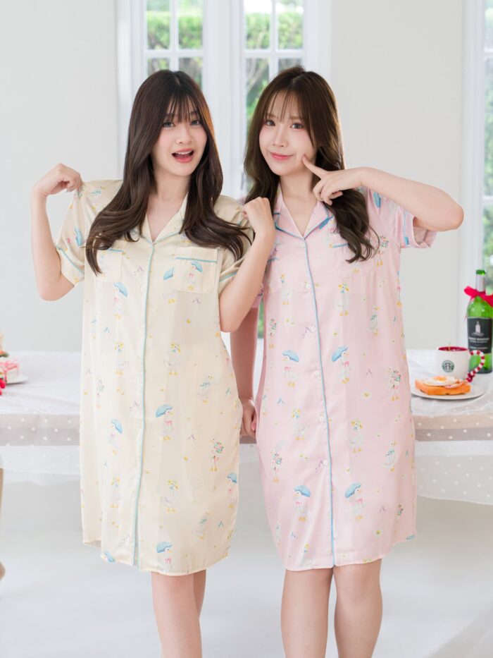 ชุดนอน LovelyNight กระโปรง Cozy Duck C30 - Image 4