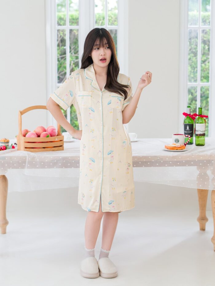 ชุดนอน LovelyNight กระโปรง Cozy Duck C30 - Image 10