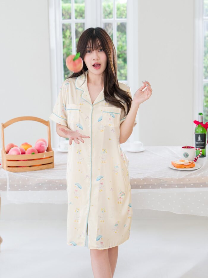 ชุดนอน LovelyNight กระโปรง Cozy Duck C30 - Image 9