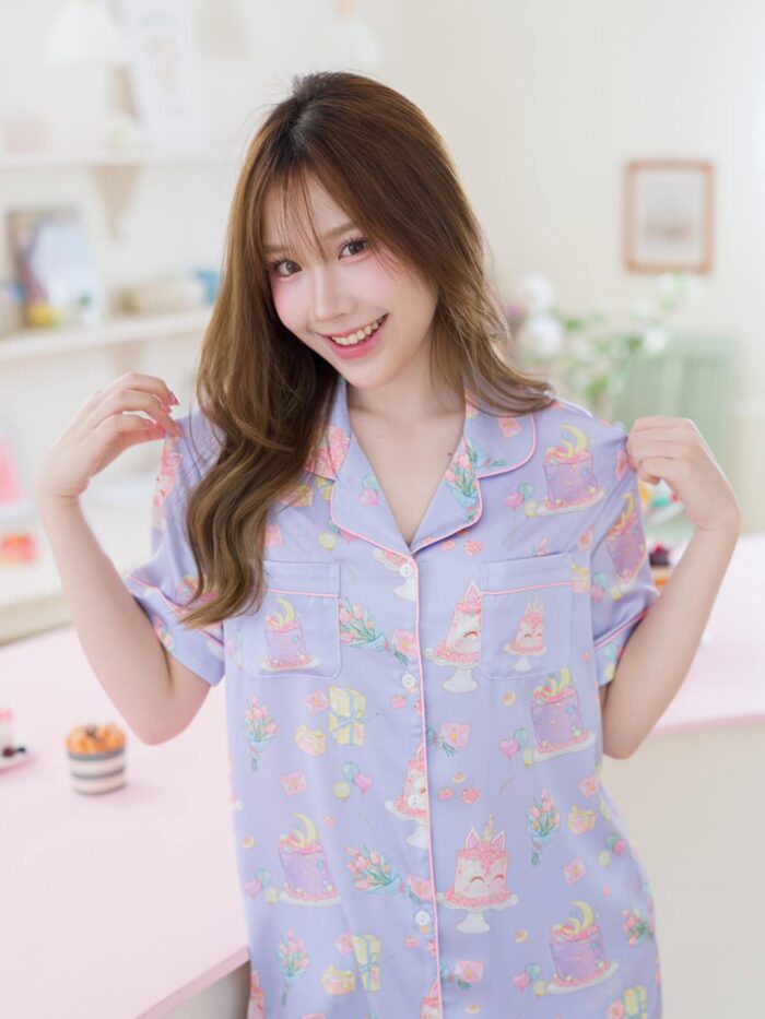 ชุดนอน LovelyNight กระโปรง Dreamy Cake C32 - Image 3