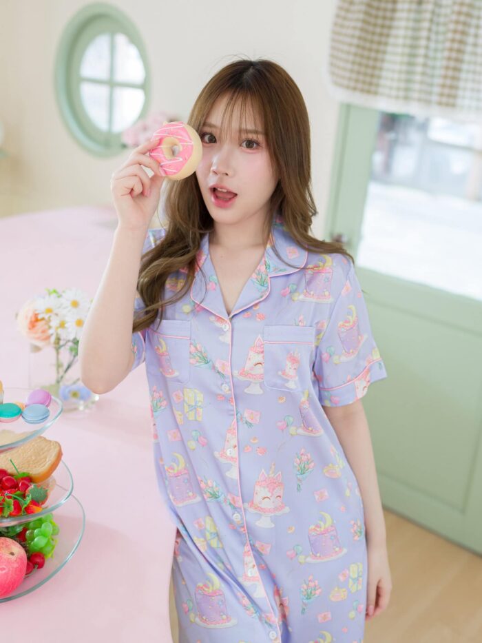 ชุดนอน LovelyNight กระโปรง Dreamy Cake C32 - Image 4