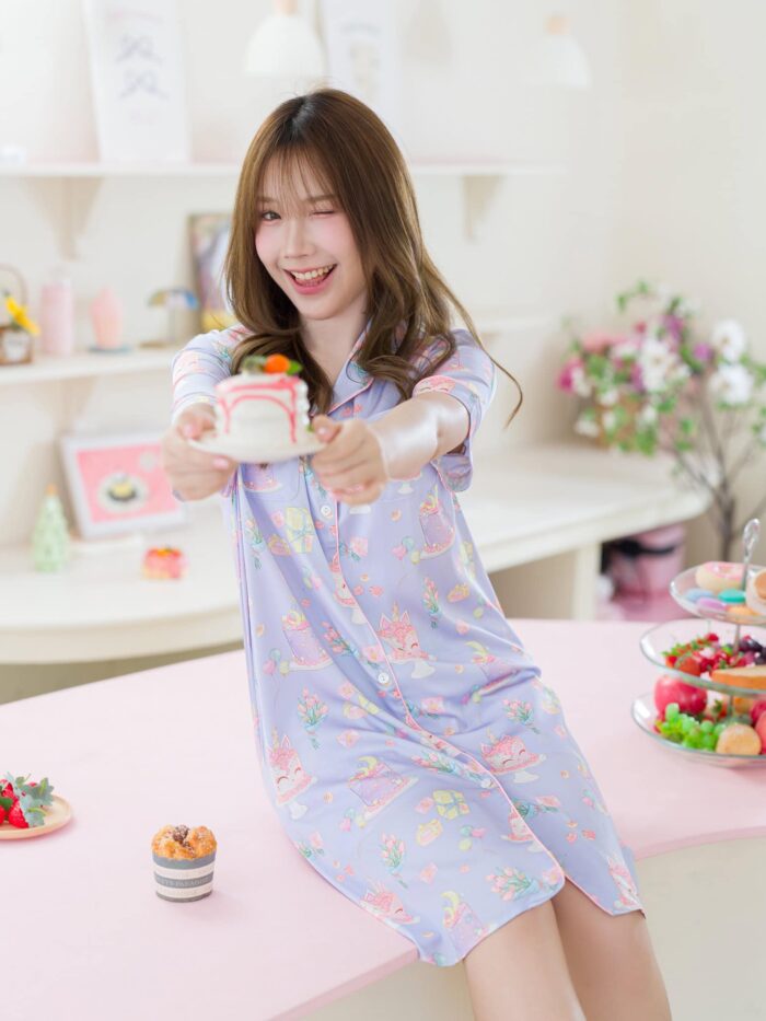 ชุดนอน LovelyNight กระโปรง Dreamy Cake C32 - Image 5