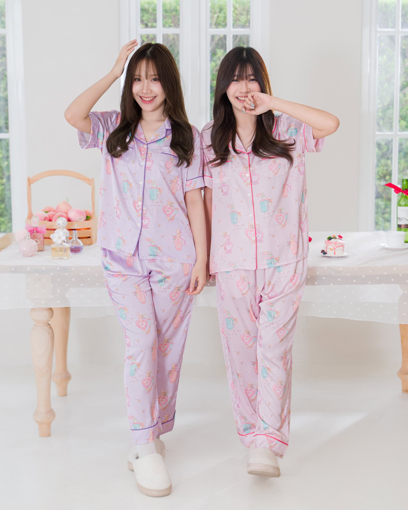 ชุดนอน LovelyNight แขนสั้น-ขายาว Perfume D27 - Image 11