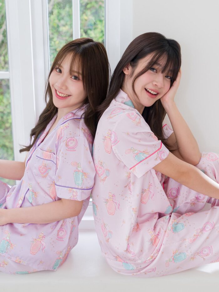 ชุดนอน LovelyNight แขนสั้น-ขายาว Perfume D27 - Image 3