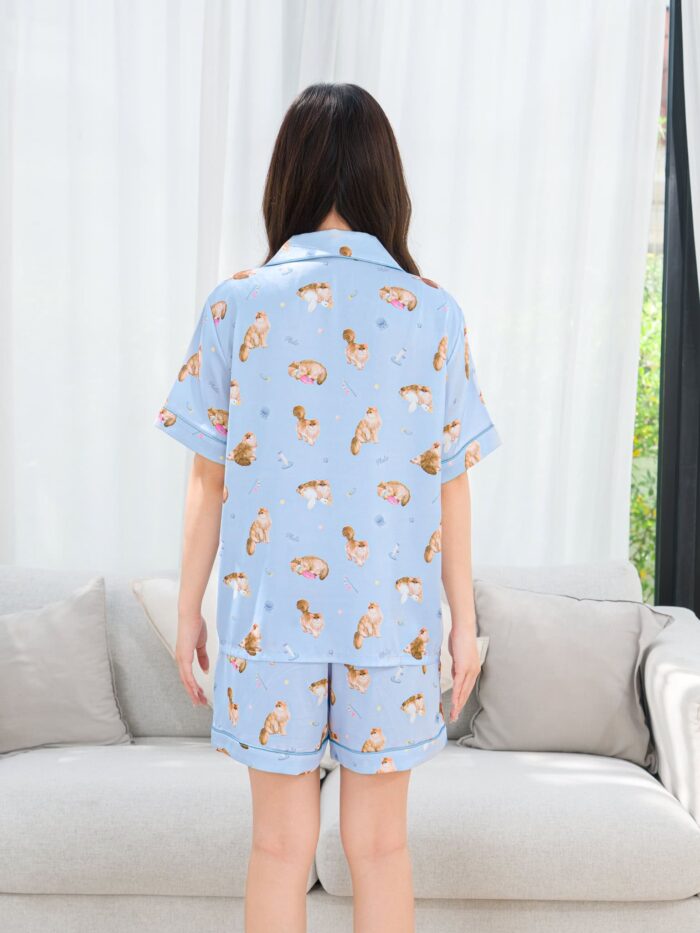 ชุดนอน LovelyNight แขนสั้น-ขาสั้น Pluto A82 - Image 8