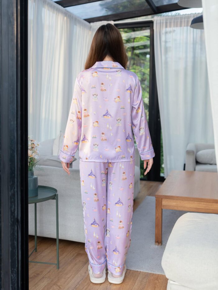 ชุดนอน LovelyNight แขนยาว-ขายาว Buaykhem Gang B80 - Image 9