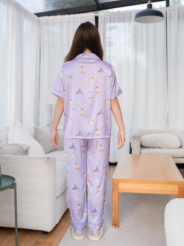 ชุดนอน LovelyNight แขนสั้น-ขายาว Buaykhem Gang D80 - Image 5